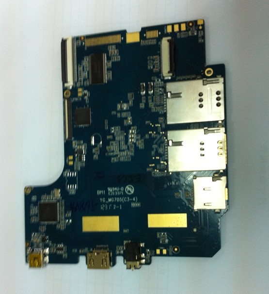 Yecon's MG705 tablet computer circuit board