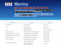 How it looks in South Korea: Attempts to access KCNA result in a redirect to the KCSC warning site