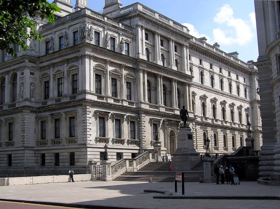 The U.K. Foreign and Commonwealth Office in London on June 12, 2005. (File photo)