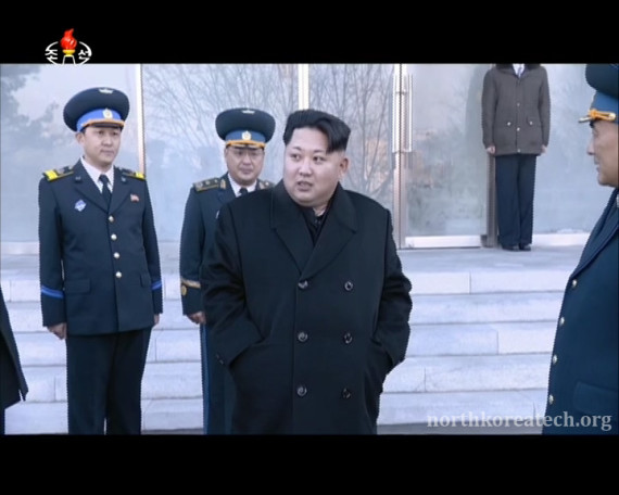 Kim Jong Un at the General Satellite Contol Center in Pyongyang in pictures broadcast by Korean Central Television on Feb. 11, 2016. (Photo: KCTV/North Korea Tech)